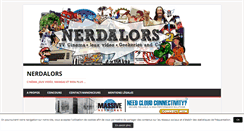 Desktop Screenshot of nerdalors.fr