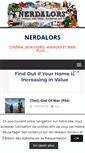 Mobile Screenshot of nerdalors.fr