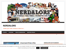 Tablet Screenshot of nerdalors.fr